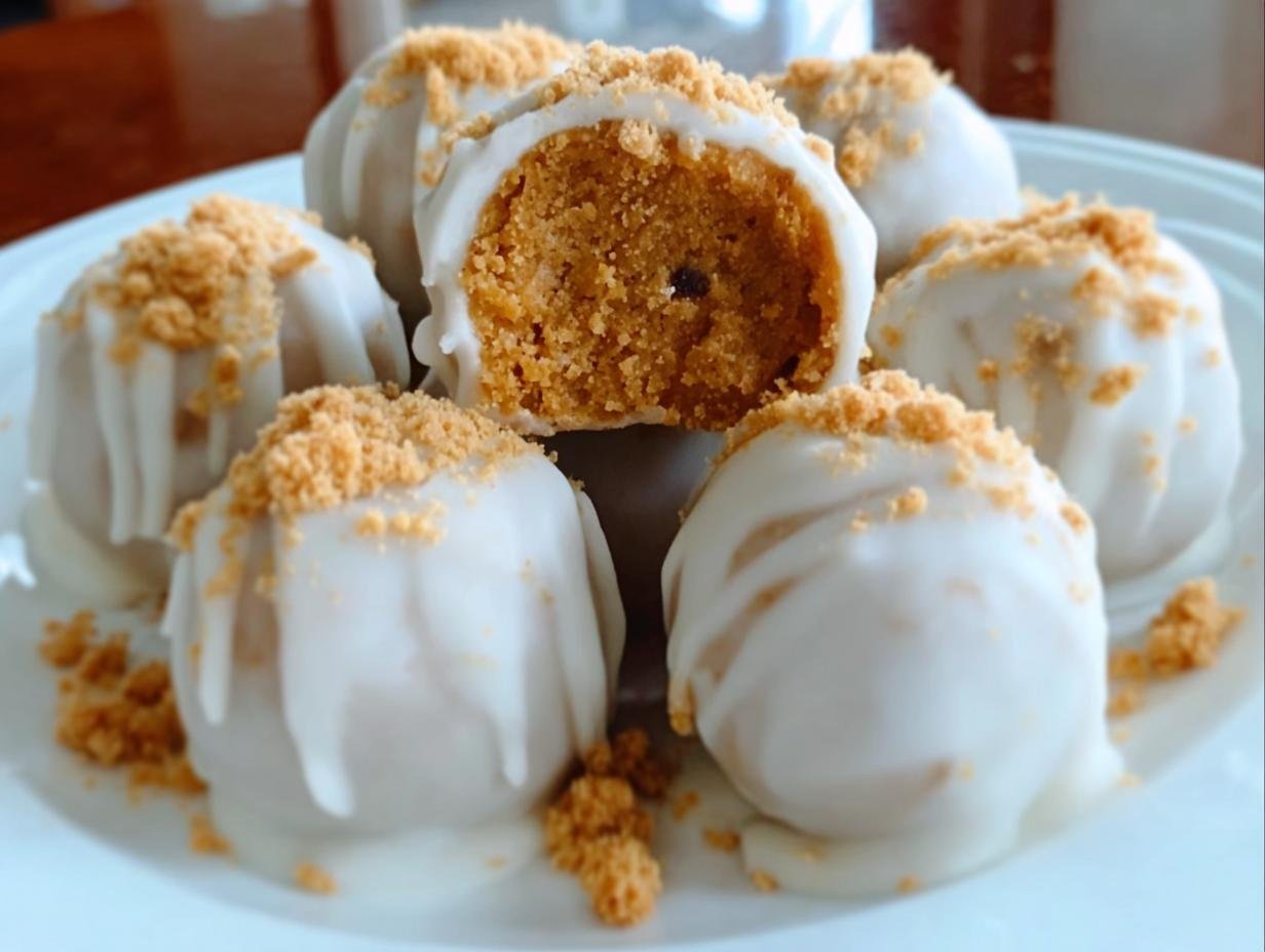 Bake Pumpkin Pie Balls