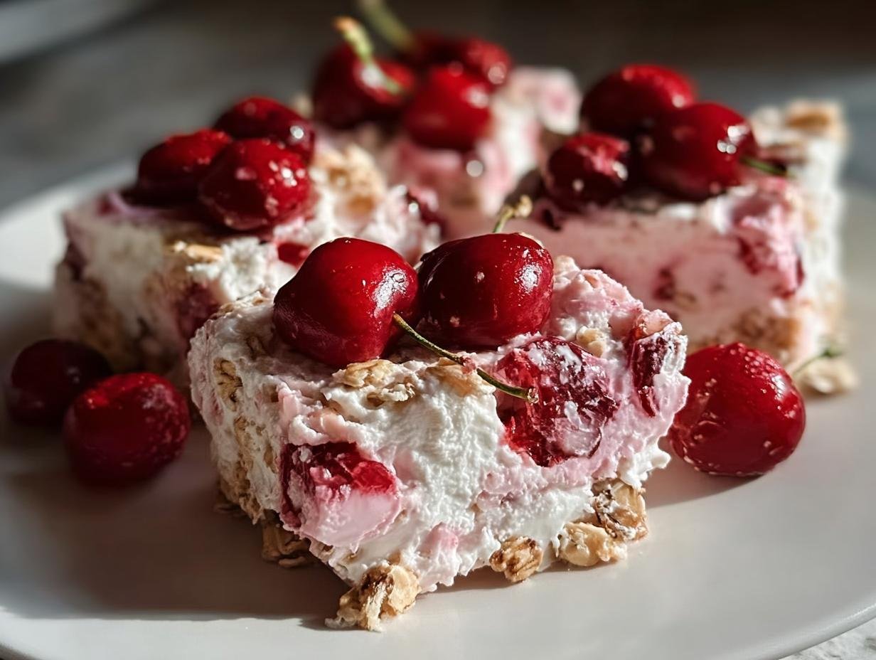 Cherry Bliss Frozen Yogurt:heerlijke zomerse traktatie - Cherry Bliss Frozen Yogurt - additional detail