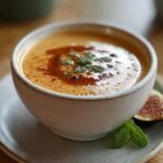 Cremige Feigenmarmelade Suppe