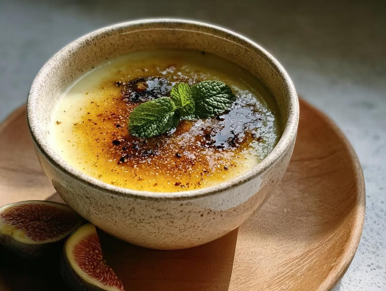 Cremige Feigenmarmelade Suppe: 5 toppers - Cremige Feigenmarmelade Suppe - additional detail