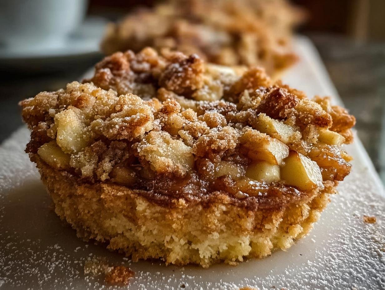 Gebackene Apfel Crumble Toertchen: Heerlijke 4 Gevulde Toetjes - Gebackene Apfel Crumble Toertchen - additional detail