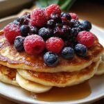 Huttenkase Pfannkuchen Mit Beeren