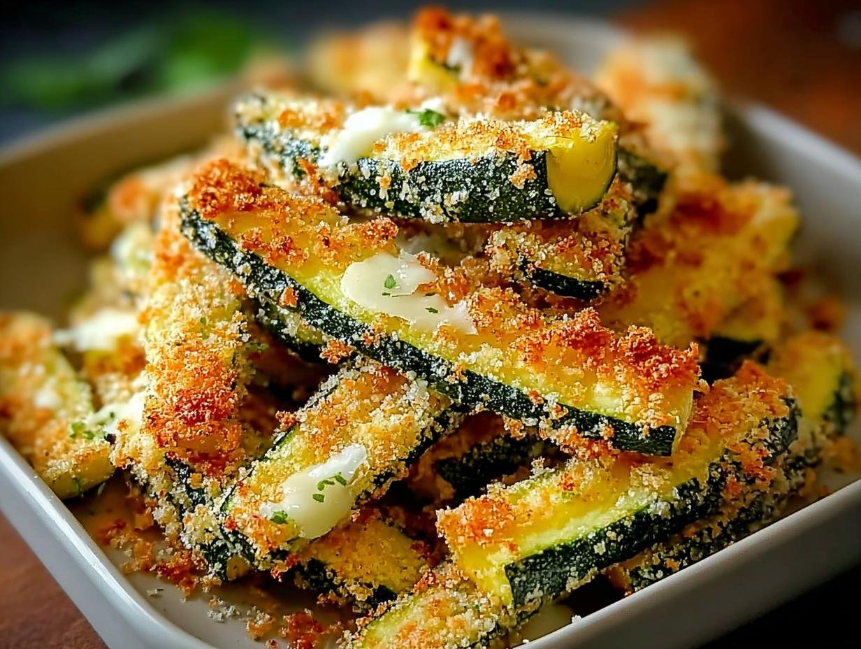 Parmesan Zucchini Stifte Ein