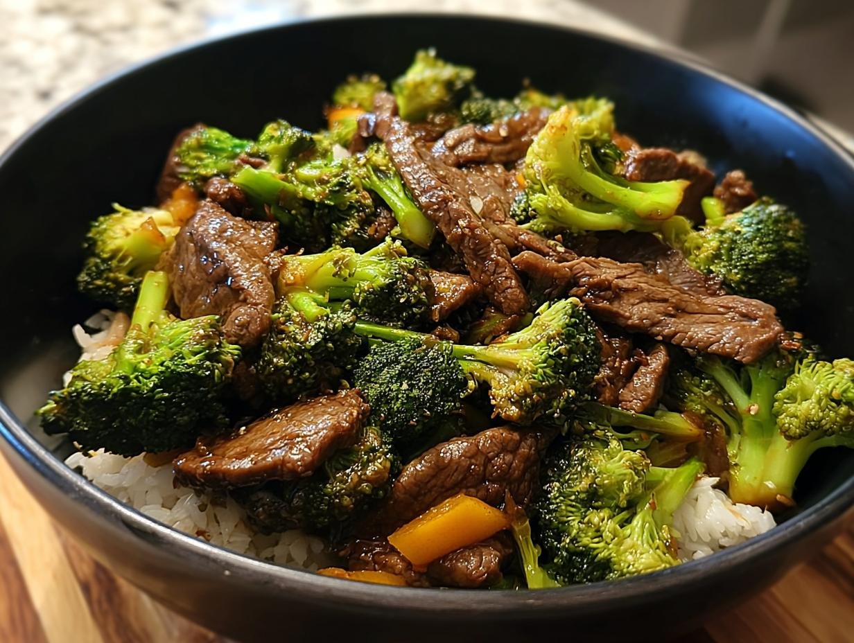 Geweldige Rindfleisch Und Brokkoli Woksose - Mals rundvlees met knapperige broccoli in een smaakvolle saus