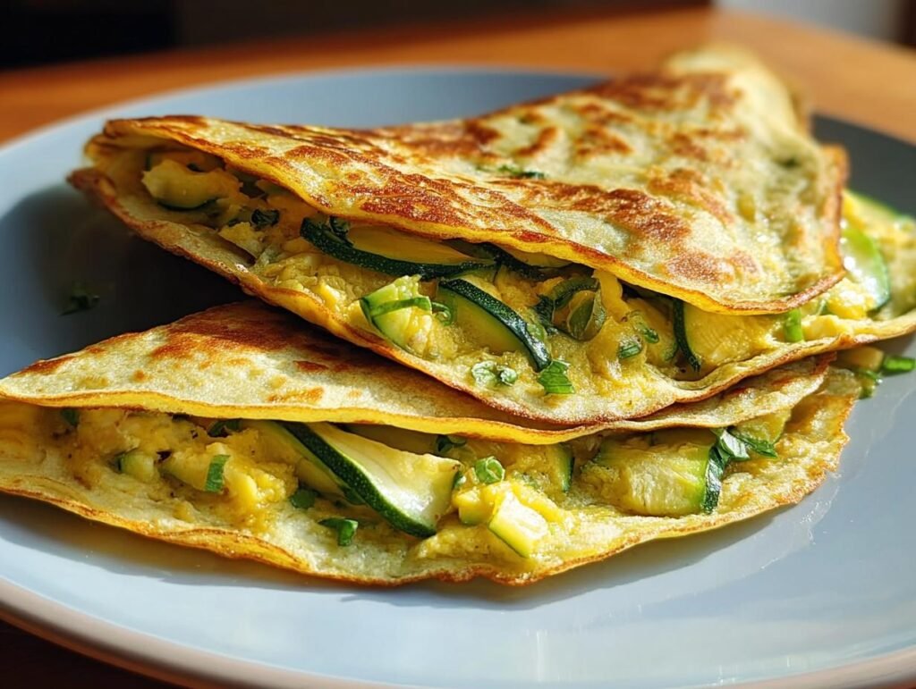 Zucchini Fruehstuecks Tortillas