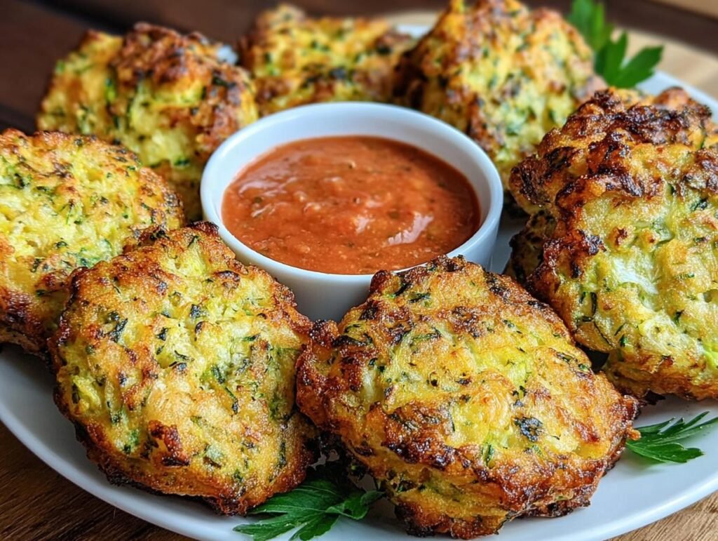 Air Fryer Parmesan Zucchini