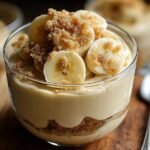 Bananencreme Dessert Ein Unglaubliches