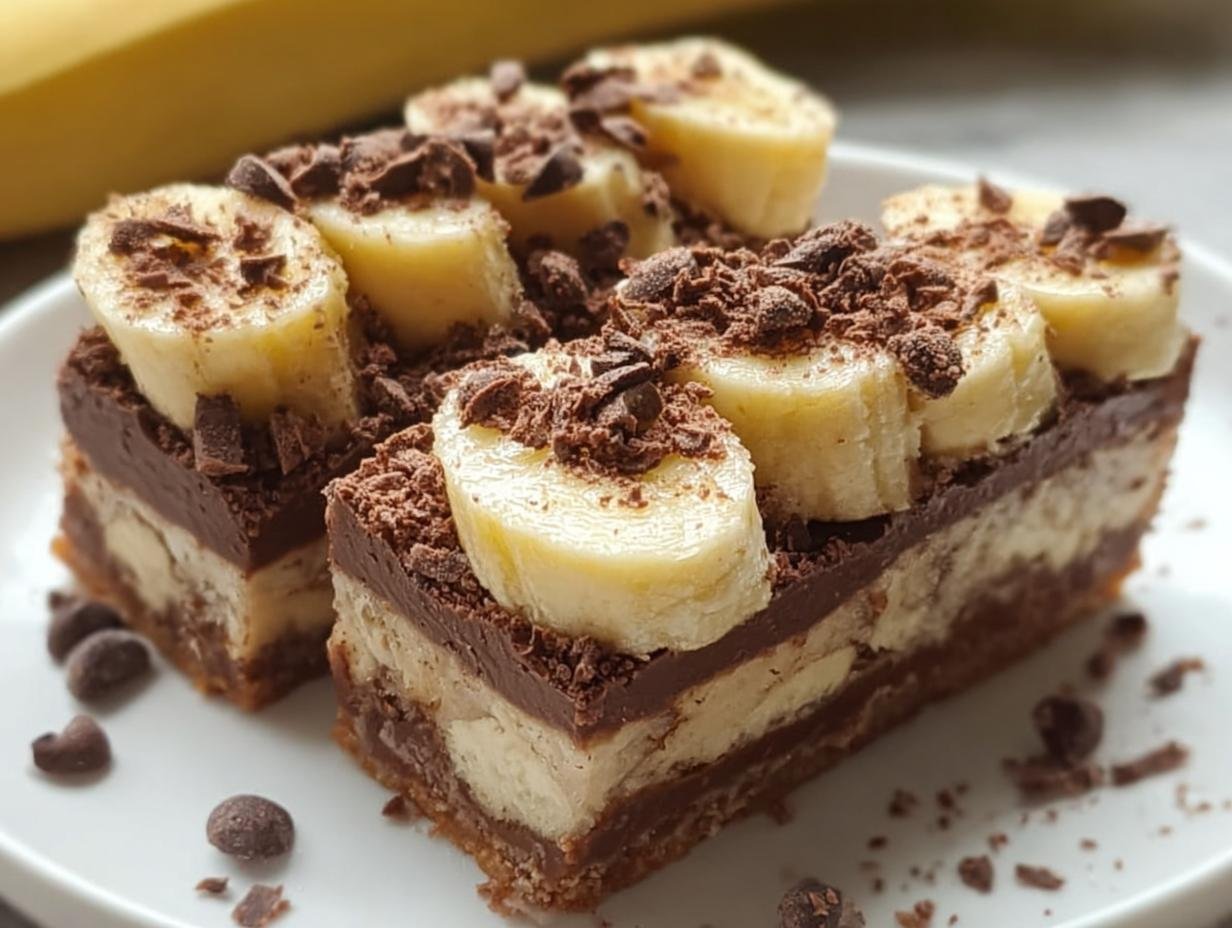 Bananenschnitten Mit Schokoblattchen: 30 Min! - Bananenschnitten Mit Schokoblattchen Ein - additional detail