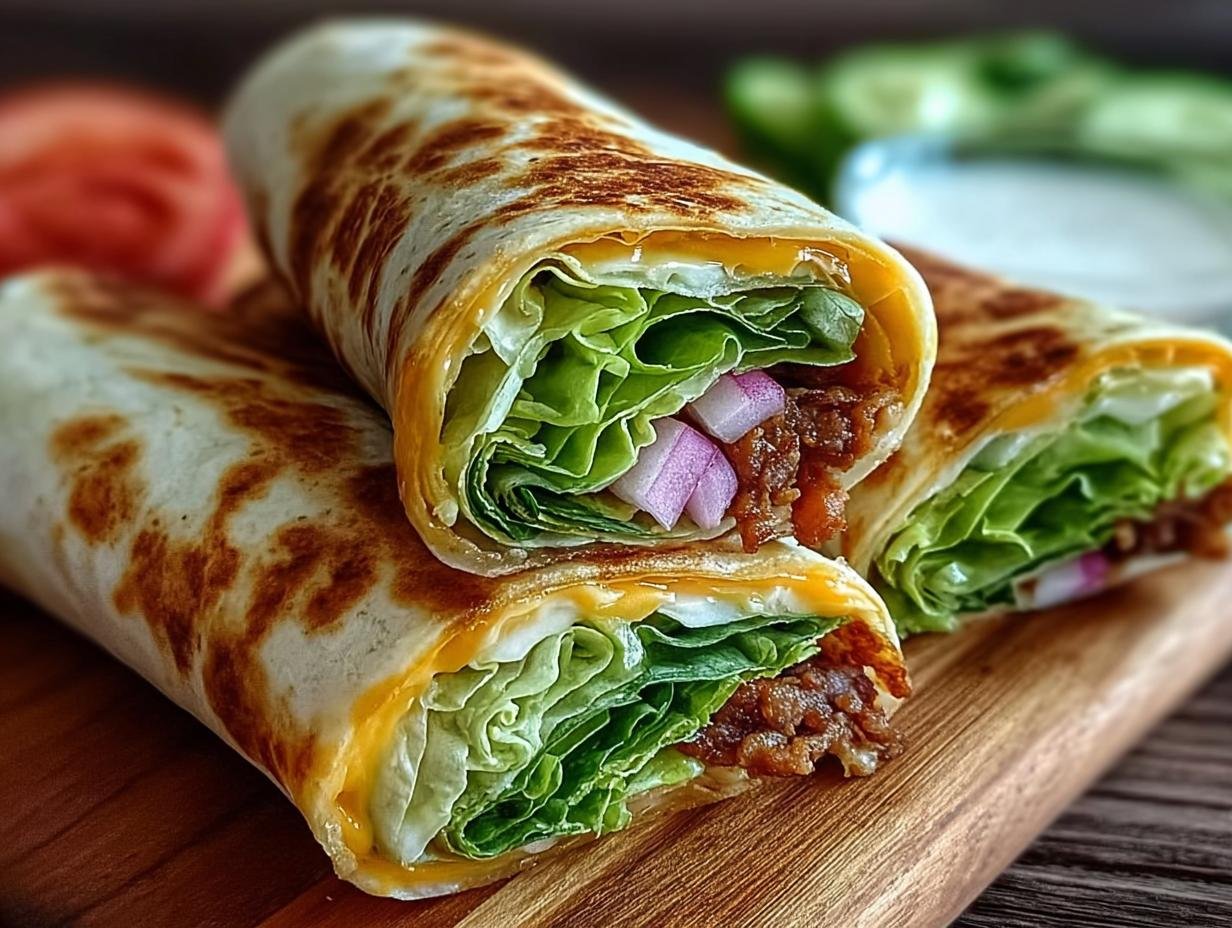 Big Mac Wrap: Fantastisch 8-stappen recept - Big Mac Wrap Ein - additional detail