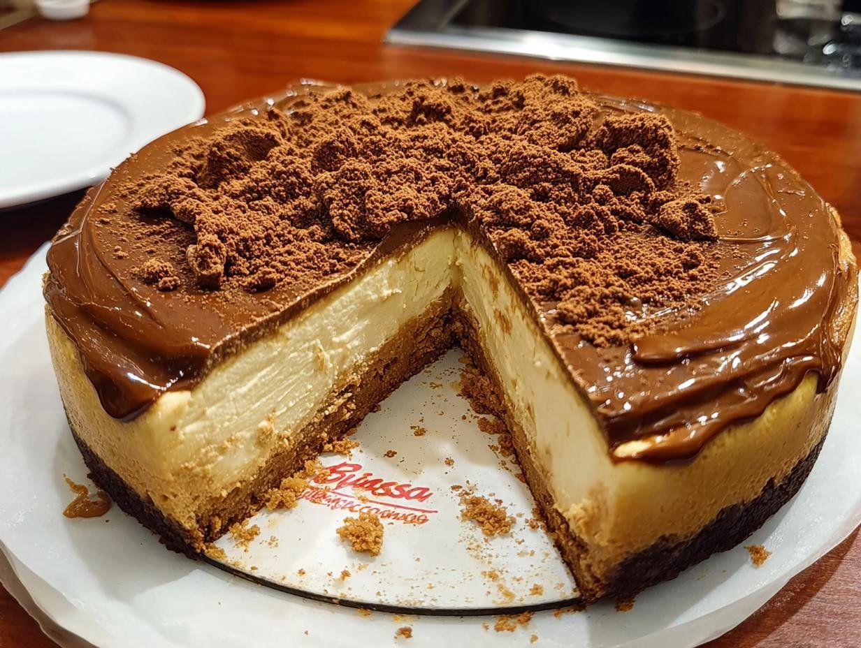 Biscoff Kasekuchen: 1 Gemakkelijk, Ongelofelijk - Biscoff Kasekuchen Ein Unglaubliches - additional detail