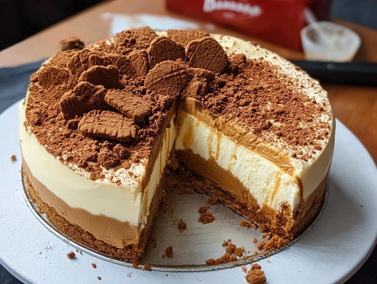 Biscoff Kasekuchen Ein Unglaubliches