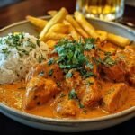 Butter Chicken Mit Knoblauchsauce