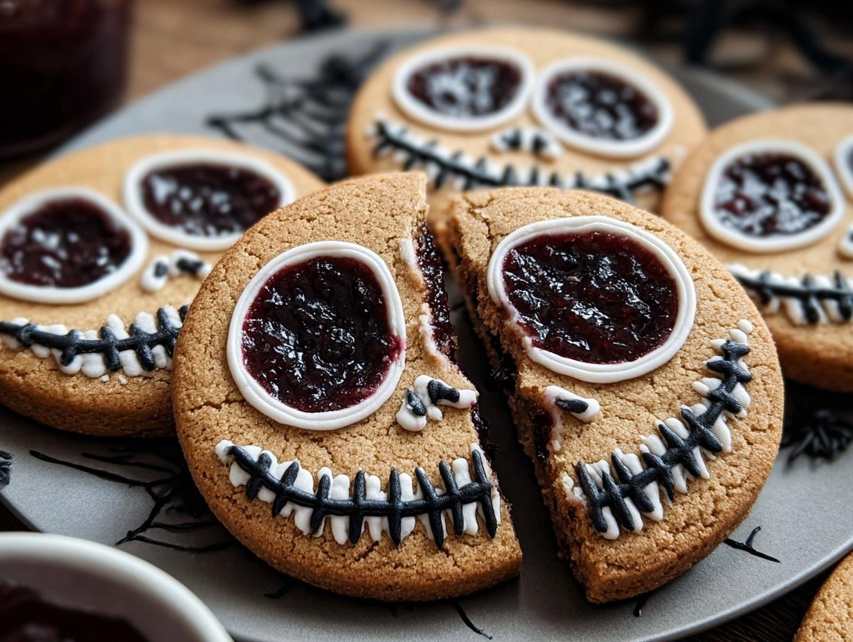 Einfache Jack Skellington Kekse: 1 Magisch Lekker - Jack Skellington koekjes in decoratieproces