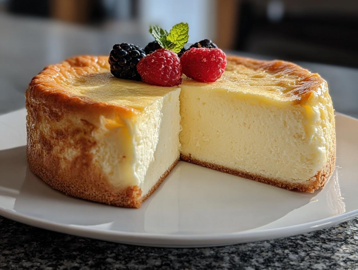 Fluffiger Käsekuchen: Blitzschnell 500g Frischkäse - Fluffiger Kasekuchen Rezept - additional detail