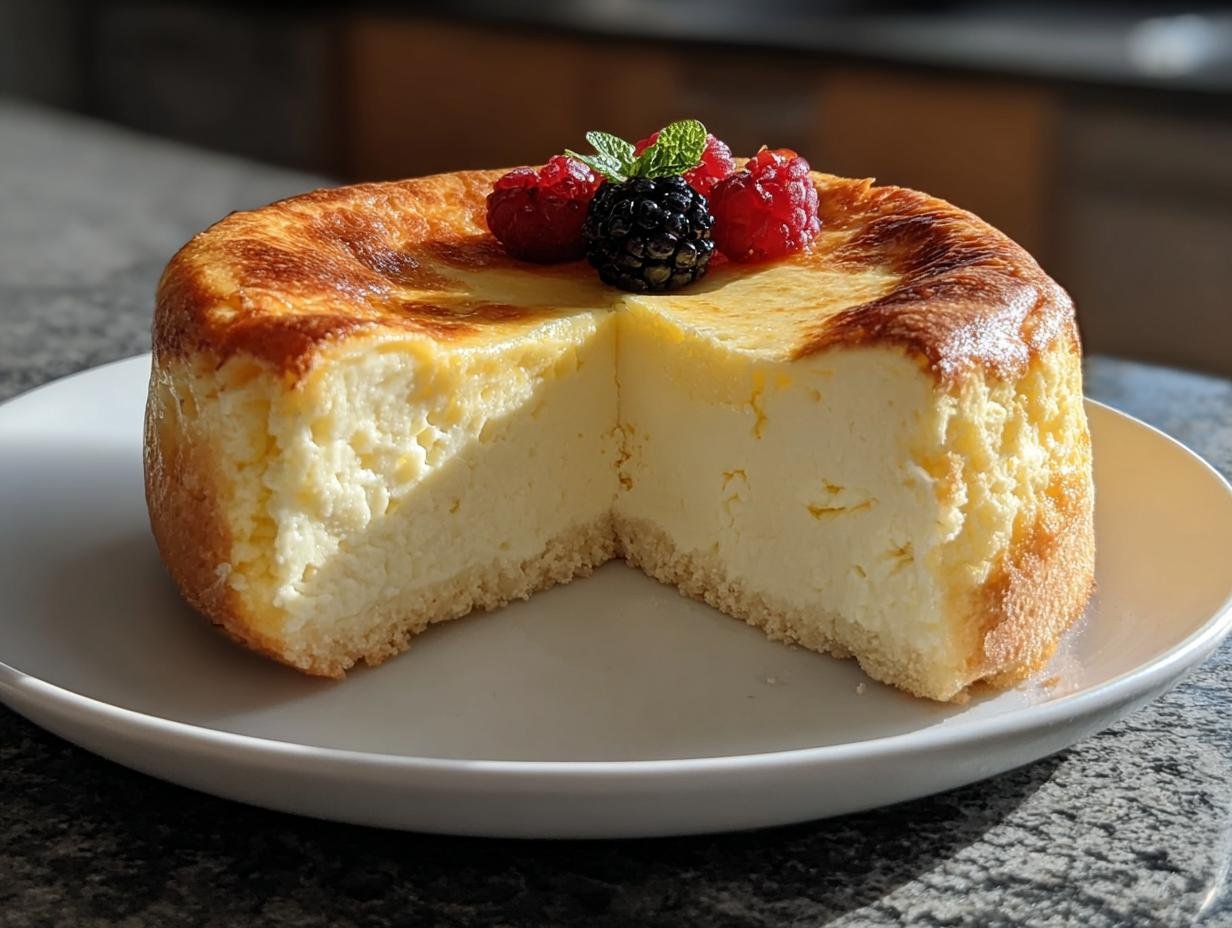 Fluffiger Käsekuchen: Blitzschnell 500g Frischkäse - Fluffiger Kasekuchen Rezept - additional detail