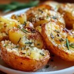 Gebackene Kartoffeln Mit Knoblauch