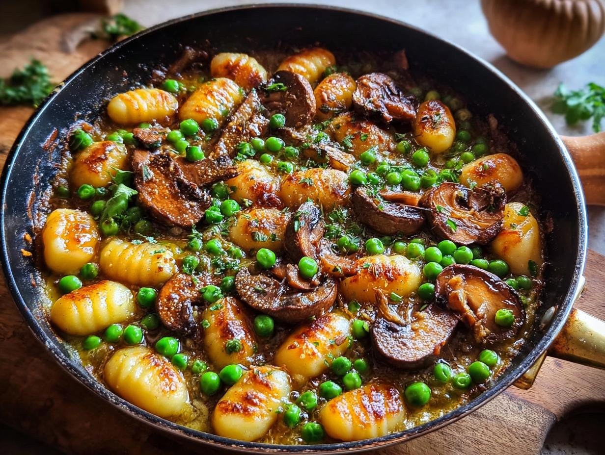 Heerlijke 5-min Gnocchi Pfanne Mit Erbsen - Gnocchi Pfanne Mit Erbsen - additional detail
