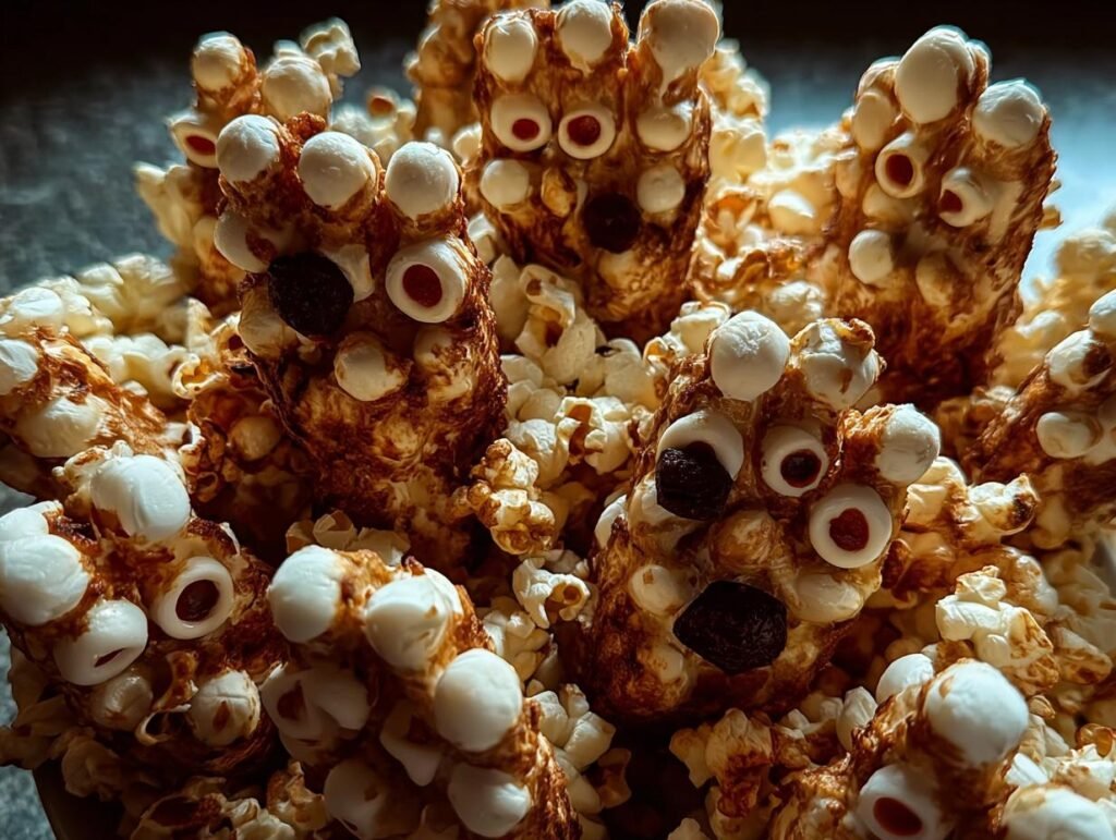 Grusel Hande Aus Popcorn
