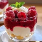 Himbeer Mascarpone Creme Dessert