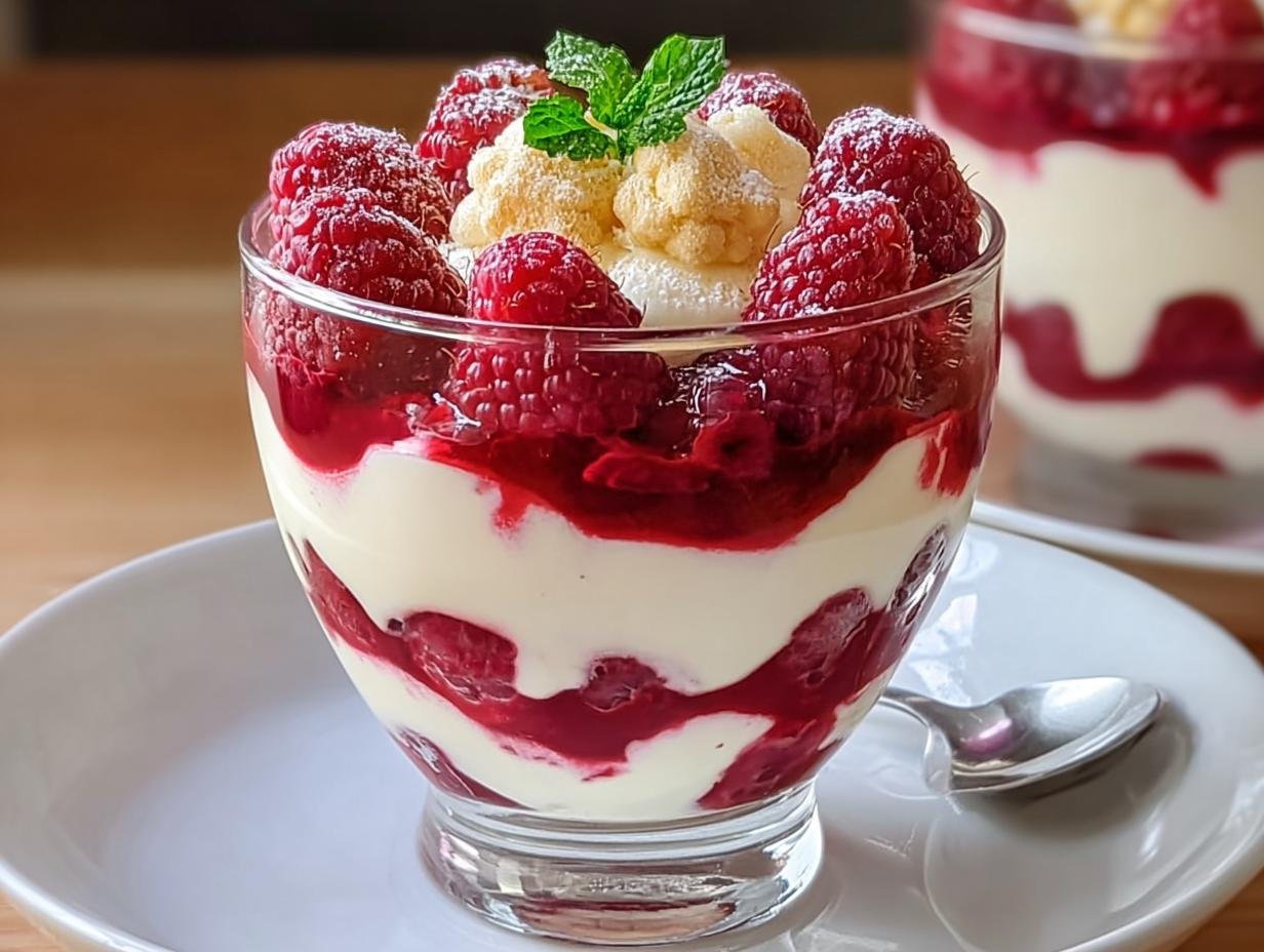 Himbeer Mascarpone Creme Dessert: 30 Min - Himbeer Mascarpone Creme Dessert - additional detail