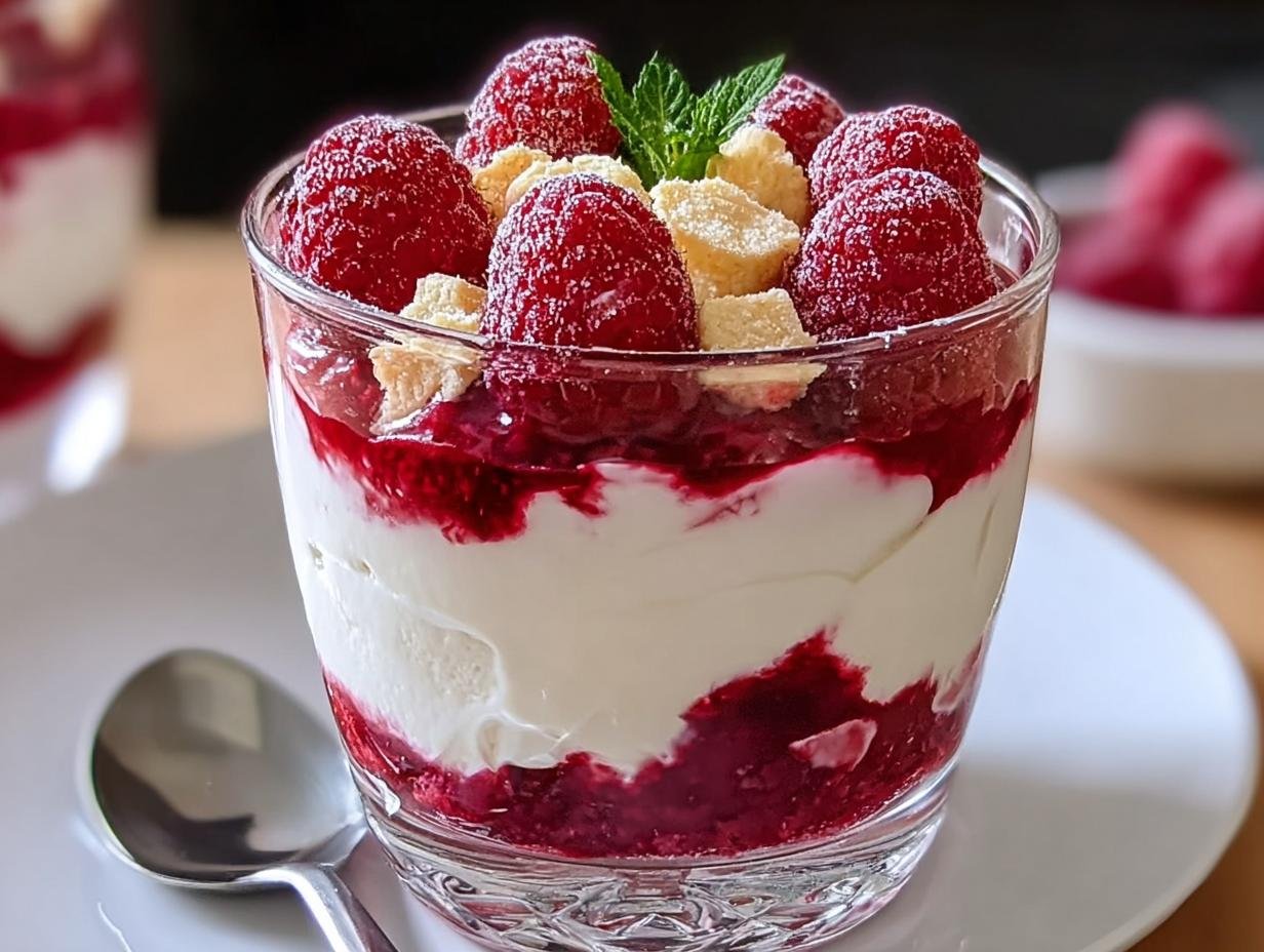 Himbeer Mascarpone Creme Dessert: 30 Min - Himbeer Mascarpone Creme Dessert - additional detail