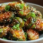 Honig Sriracha Rosenkohl Einzigartiger