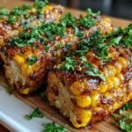 Honigbutter Gebackene Maisrippen