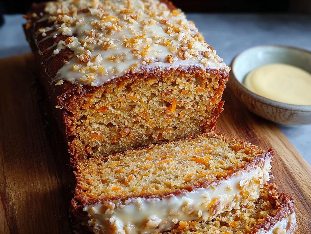 Karotten Bananen Kuchen Ein