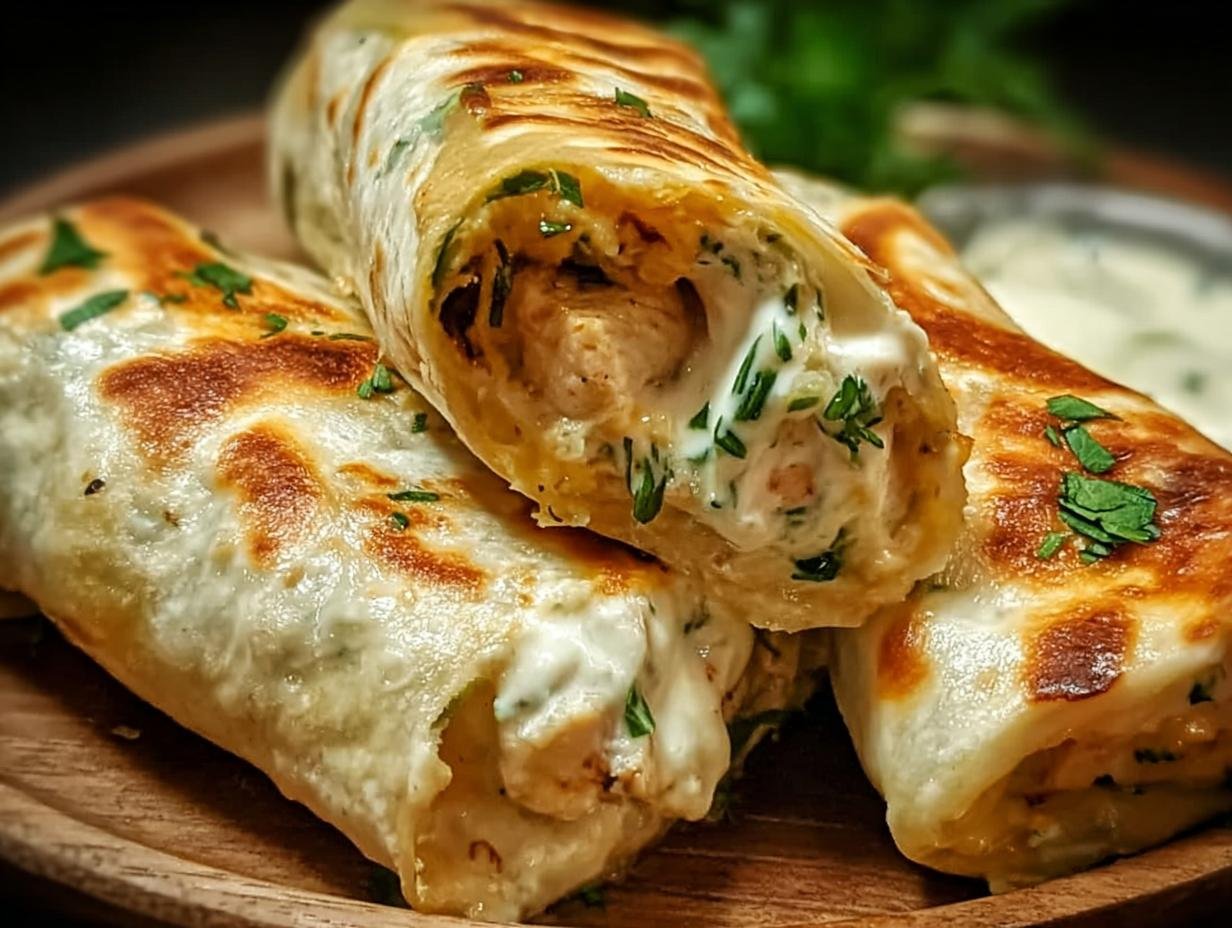 Kaseknoblauch Huhnchen Wraps: Geniale 30Min Maaltijd - Kaseknoblauch Huhnchen Wraps Ein - additional detail