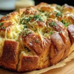 Knoblauch Parmesan Zupfbrot Rezept