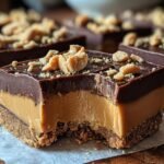 Knusprige Bake Erdnussbutter Fudge