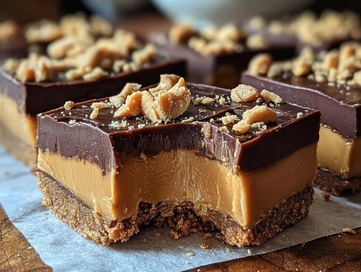 Knusprige Bake Erdnussbutter Fudge