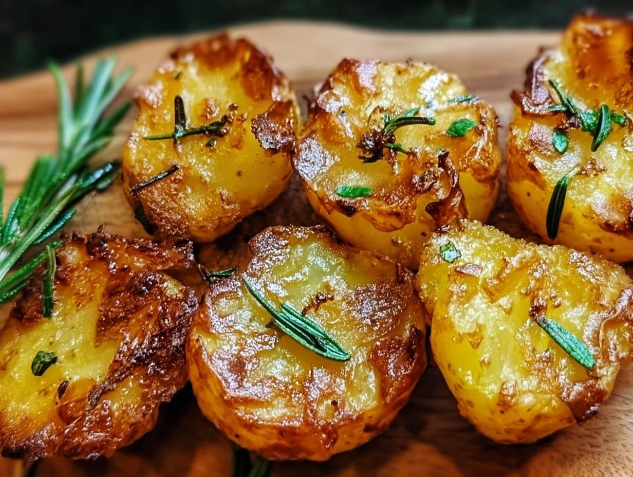 Knusprige Quetschkartoffeln Ein Unglaubliches