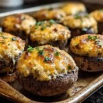 Luftfritteuse Gefuellte Champignons