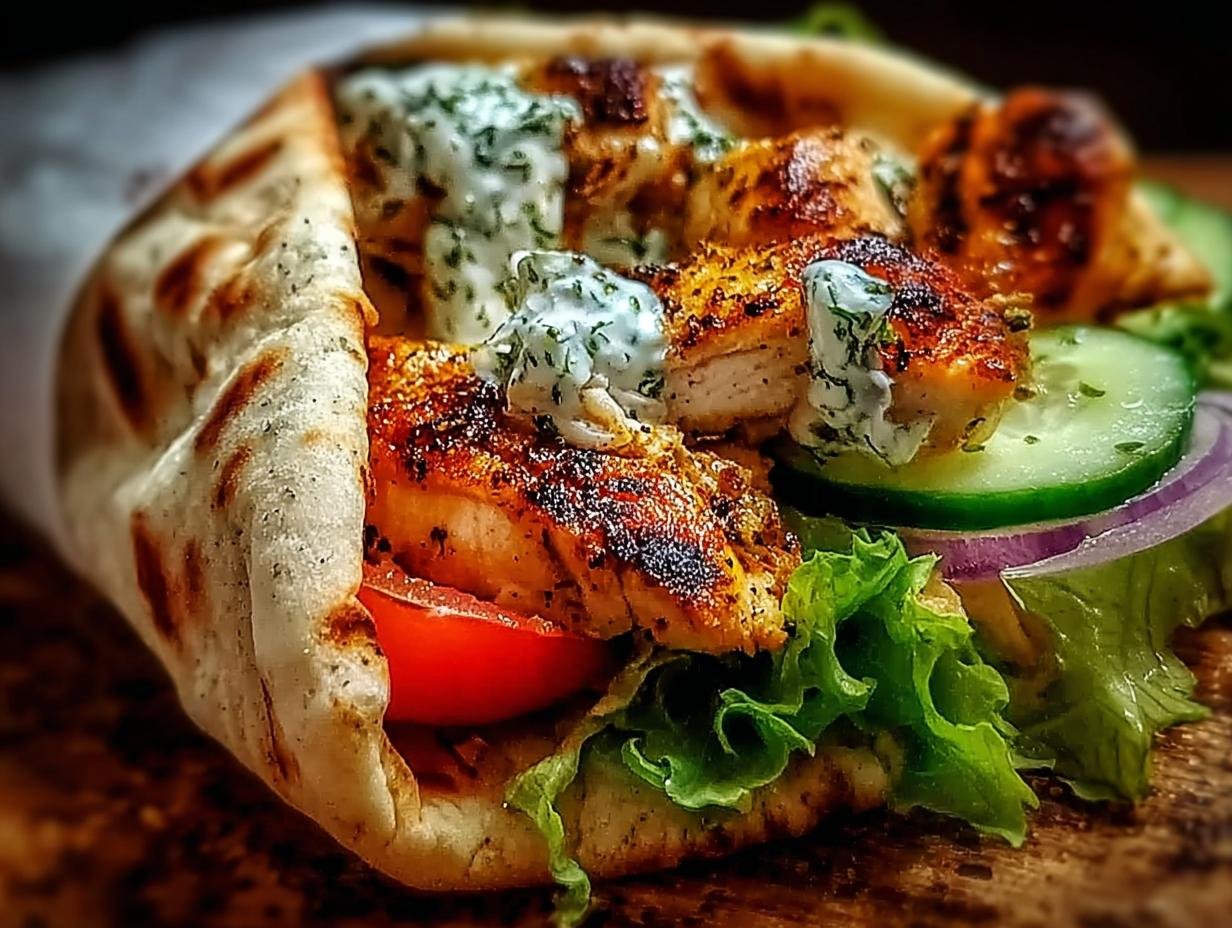 Mediterrane Kip Gyros: 5 Top Smaakgeheimen - Mediterranes Hahnchen Gyros Ein - additional detail