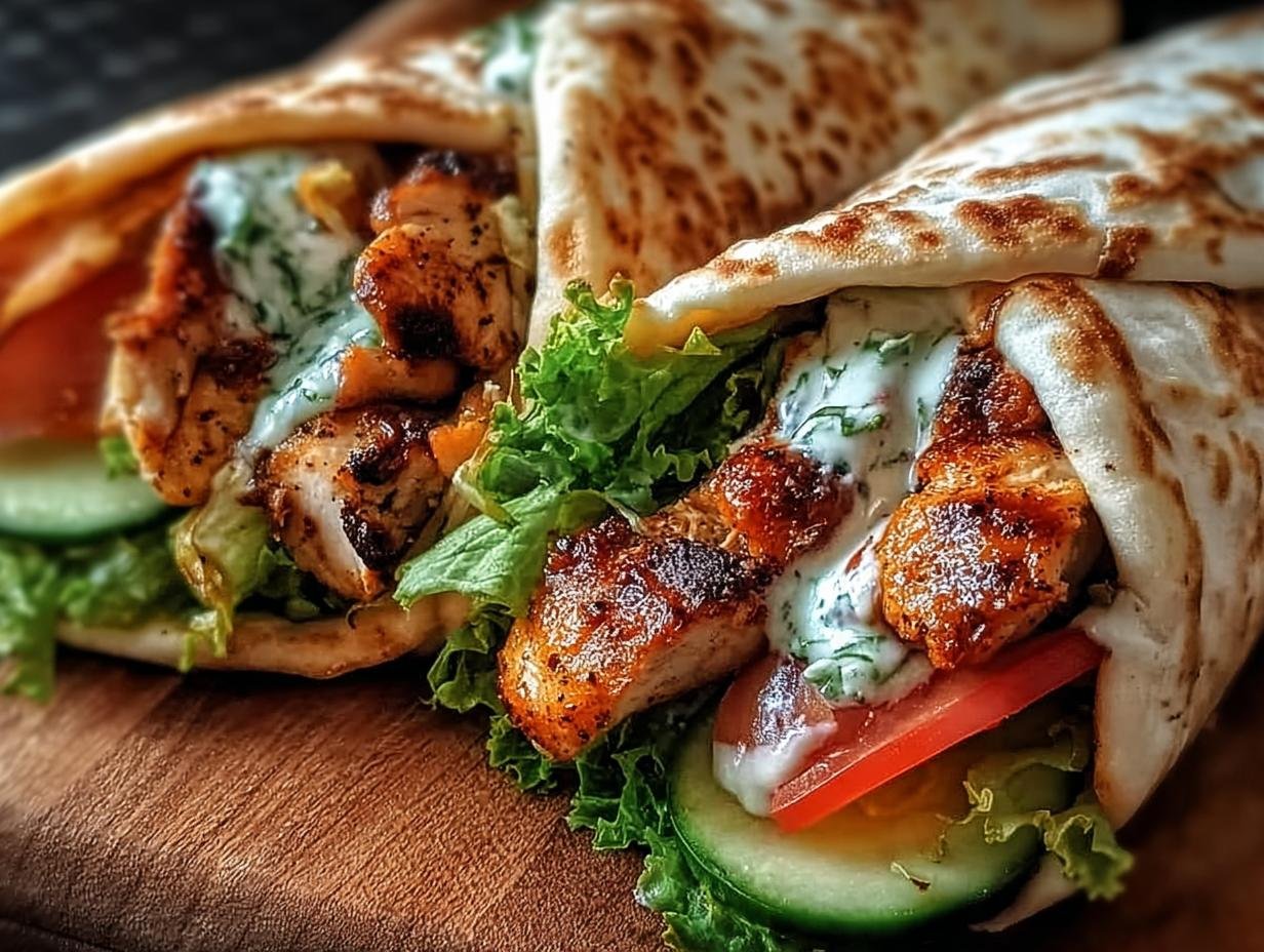 Mediterranes Hahnchen Gyros Ein