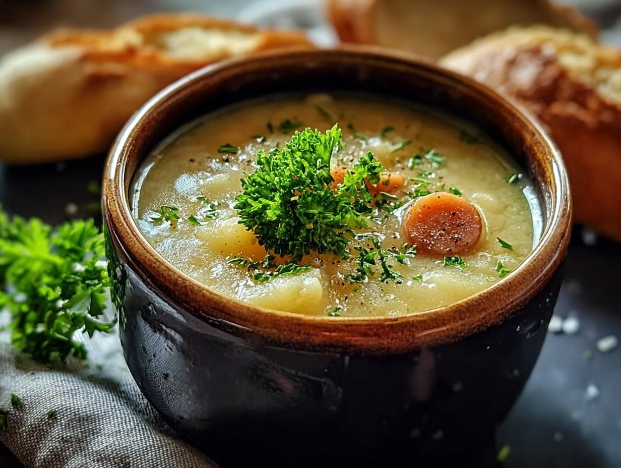 Omas Kartoffelsuppe: 1 Ongelooflijk Lekker - Omas Kartoffelsuppe Ein Unglaubliches - additional detail