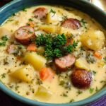 Omas Kartoffelsuppe Mit Wurstchen