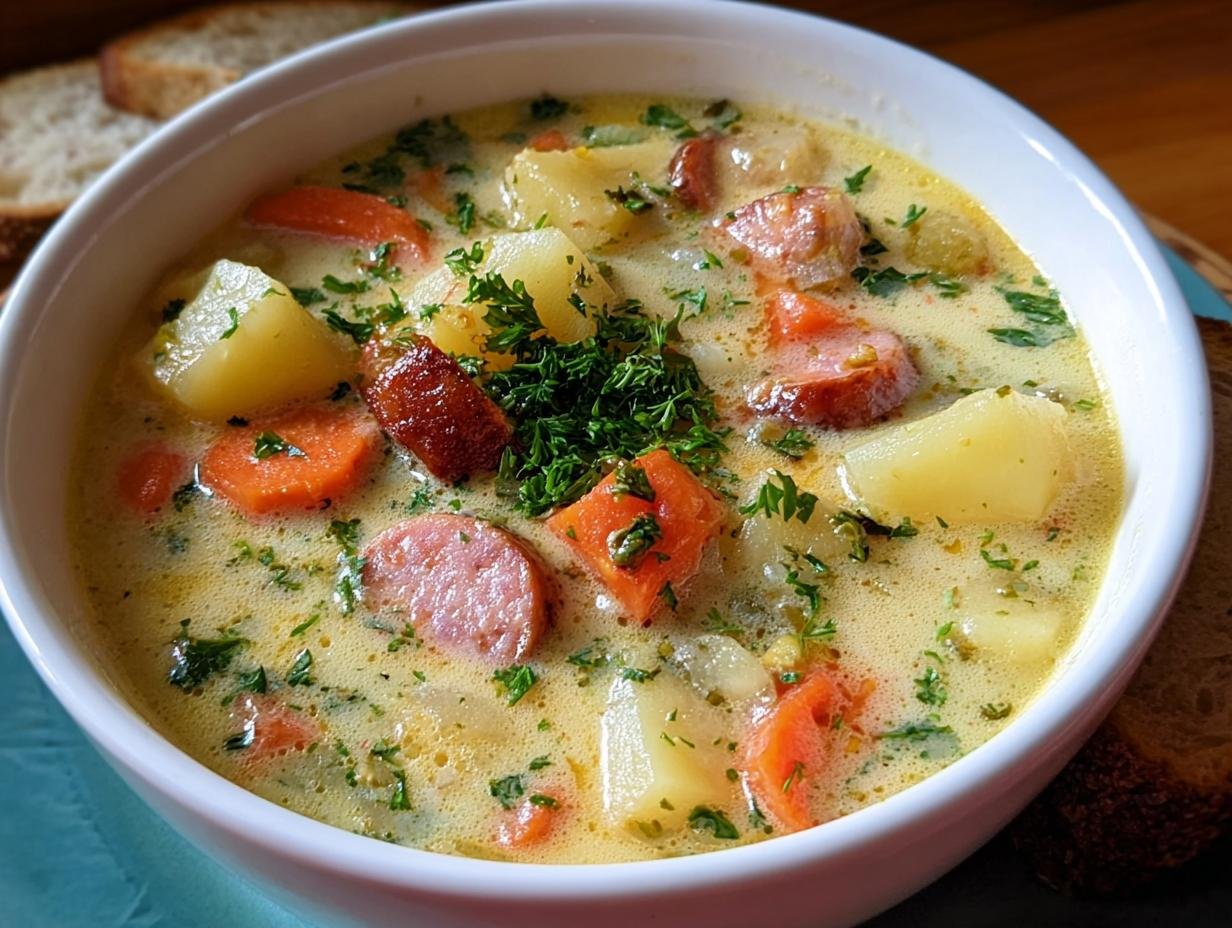 4x Oma's Kartoffelsuppe Mit Wurstchen: Geweldig - Omas Kartoffelsuppe Mit Wurstchen - additional detail
