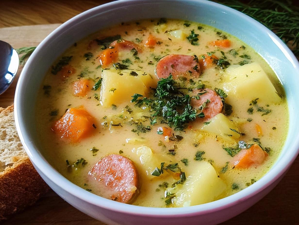 4x Oma's Kartoffelsuppe Mit Wurstchen: Geweldig - Omas Kartoffelsuppe Mit Wurstchen - additional detail
