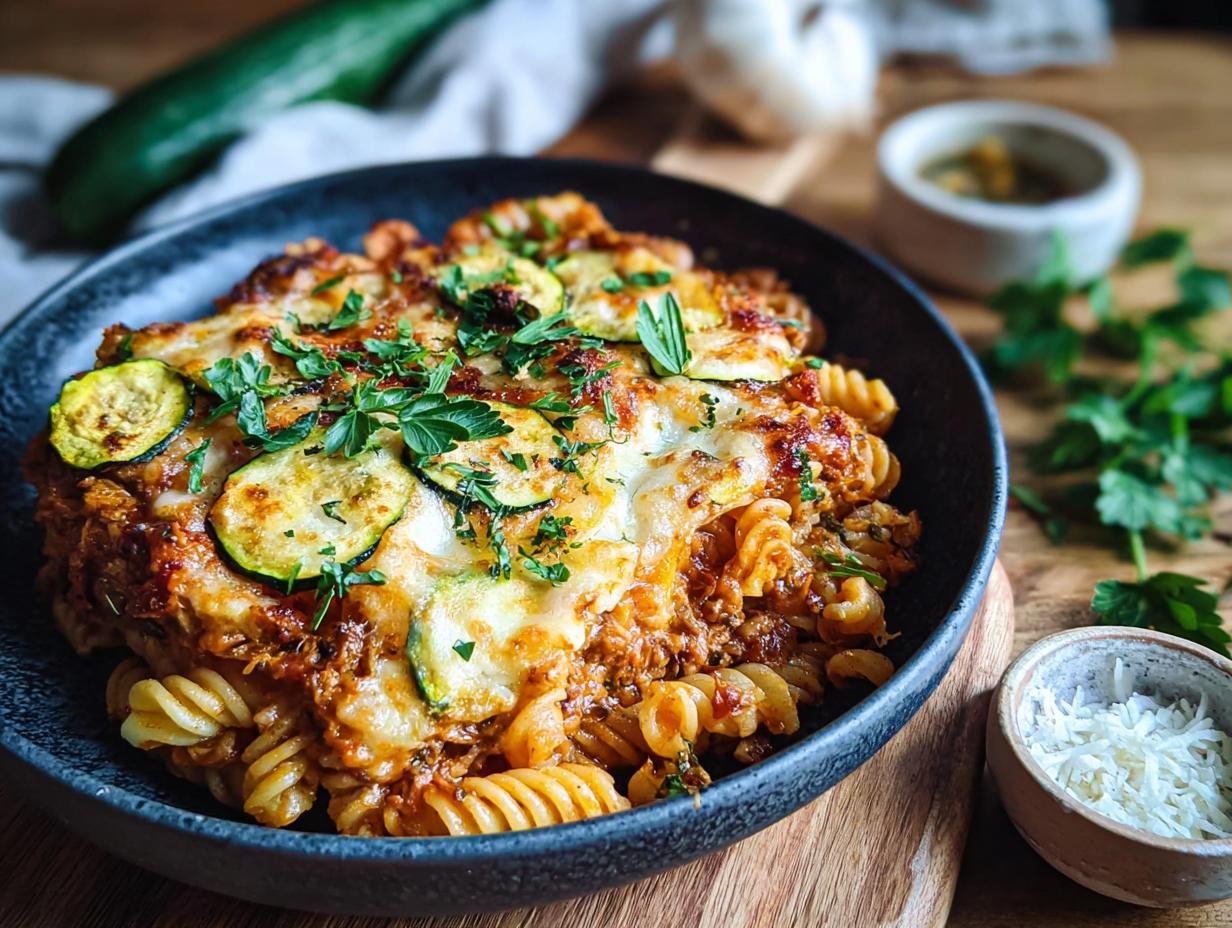 Pasta Auflauf Mit Zucchini