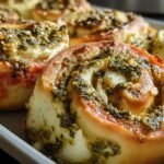 Pizzaschnecken Mit Pesto Und