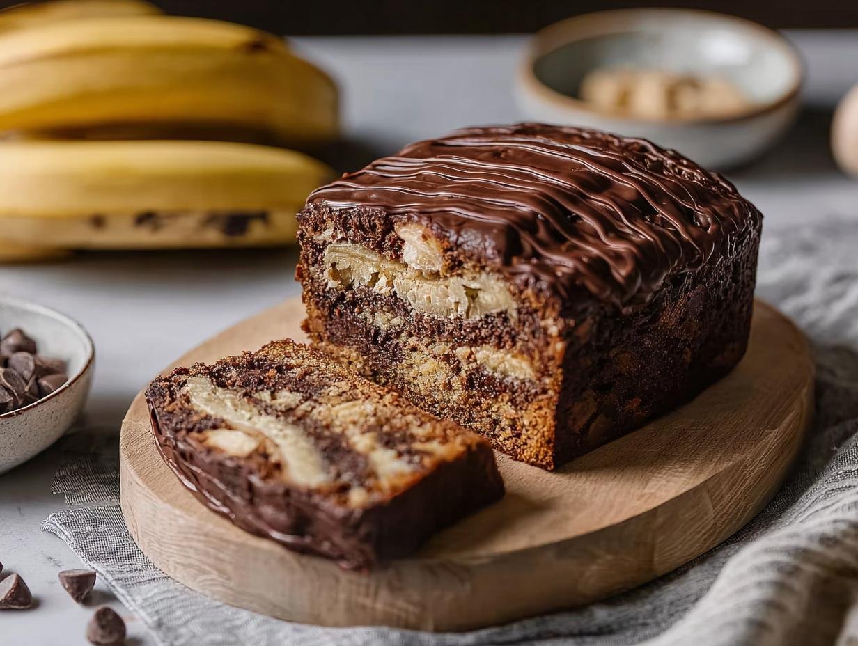 Saftiger Bananen Schoko Kuchen