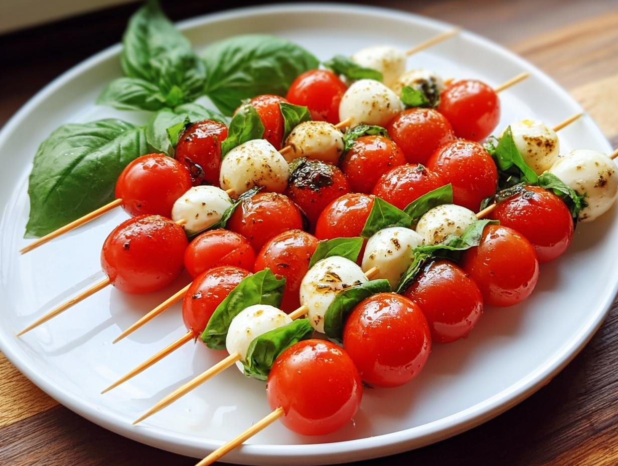 Verrukkelijke Tomate Mozzarella Spiesse in 15 minuten - Tomate Mozzarella Spiesse - additional detail