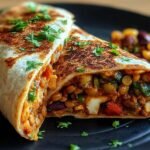 Vegetarische Burritos Mit Linsen
