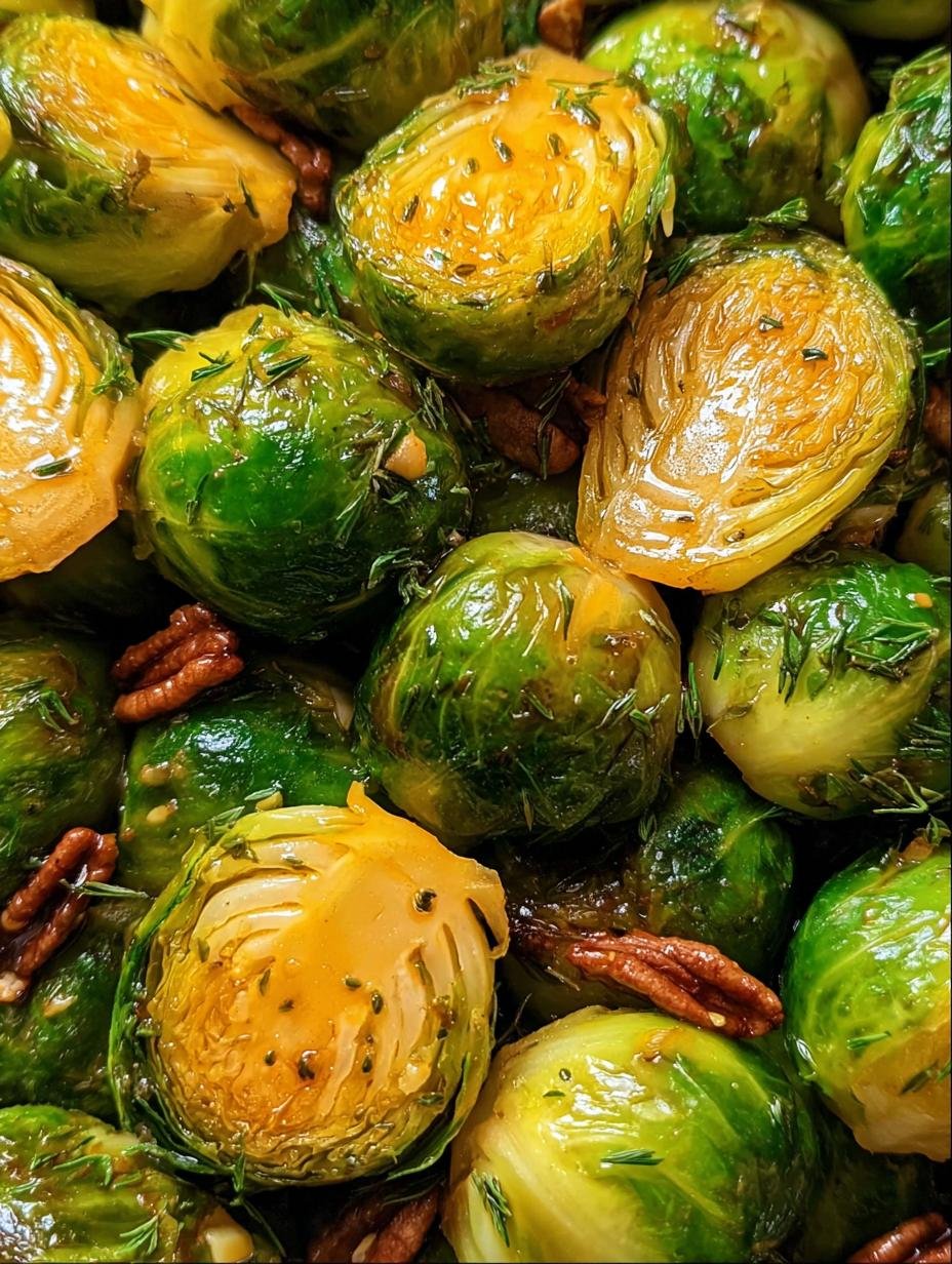 Ongekende Air Fryer Maple Dijon in 15 Minuten - perfect knapperige Air Fryer Maple Dijon spruitjes in een kom