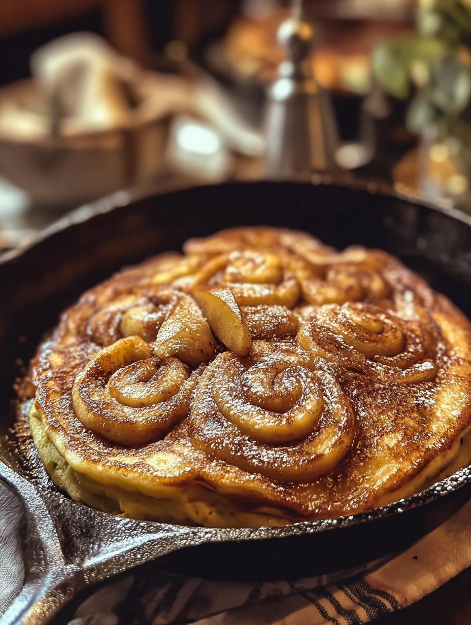 Apple Cinnamon Swirl Pancake
