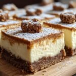 Bake Gingerbread Cheesecake Bars