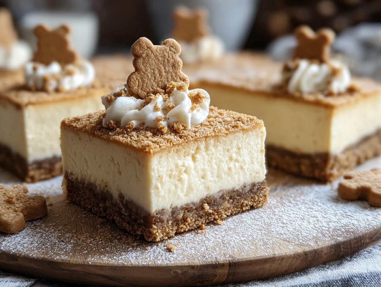 Heerlijke speculaas cheesecake bars recept - Bake Gingerbread Cheesecake Bars - additional detail
