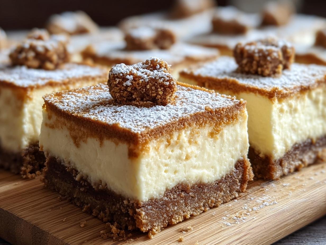 Bake Gingerbread Cheesecake Bars
